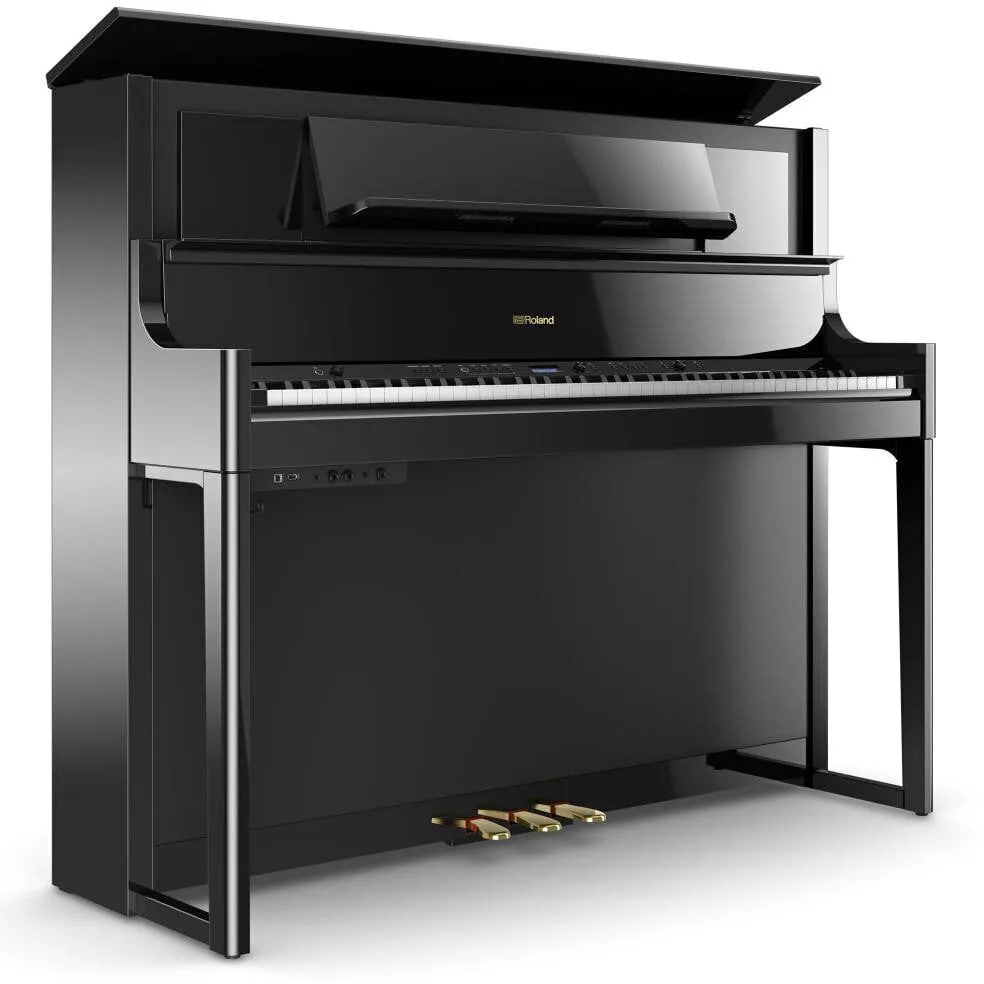 Roland LX708 Polished Ebony Piano numérique